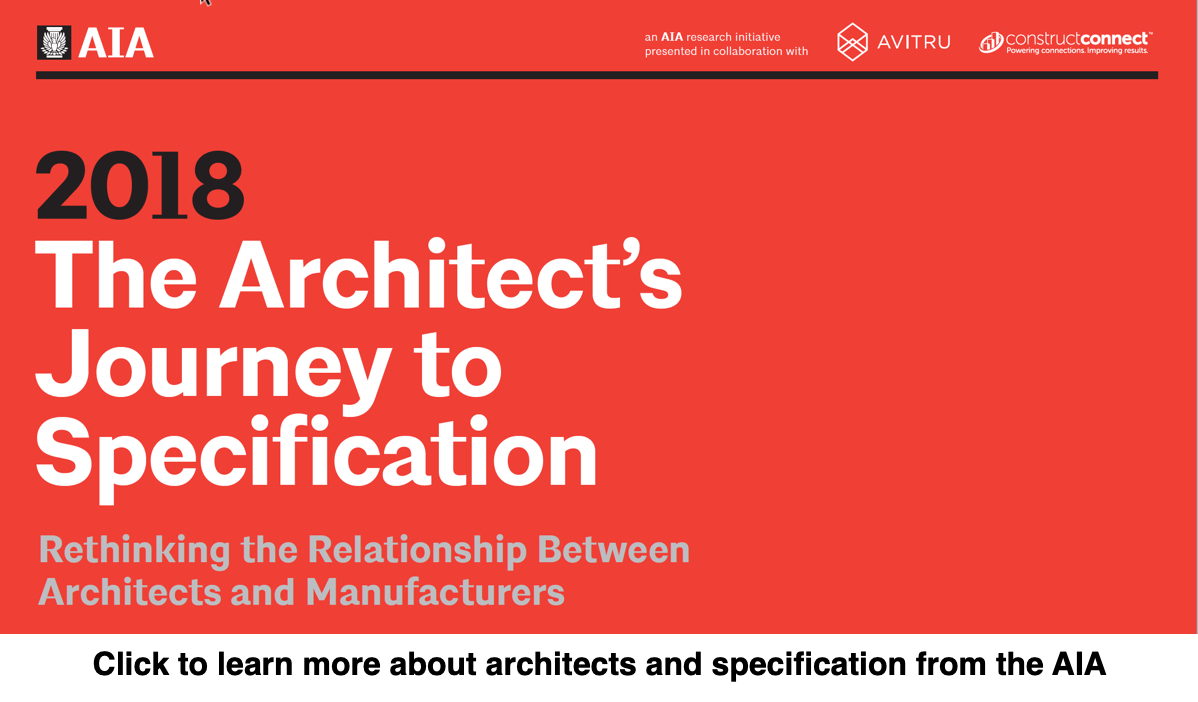 AIA Architects Specification Report